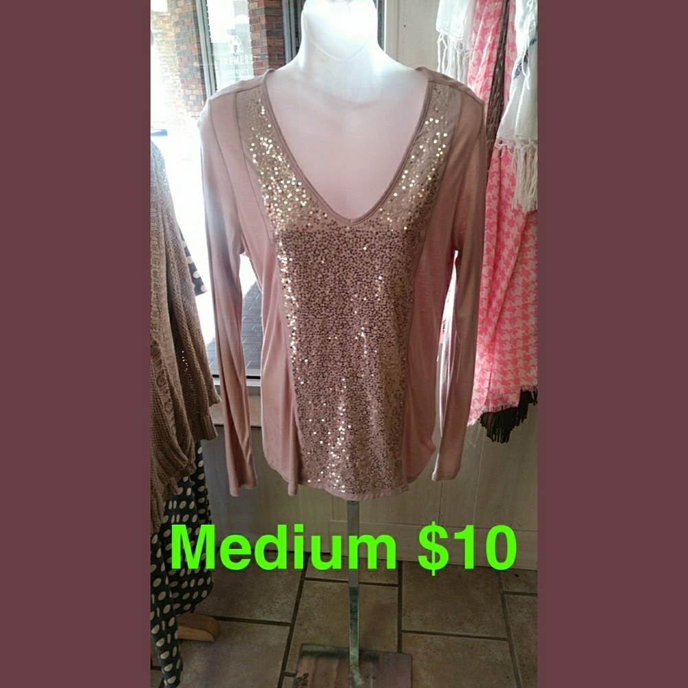 Sequin top
